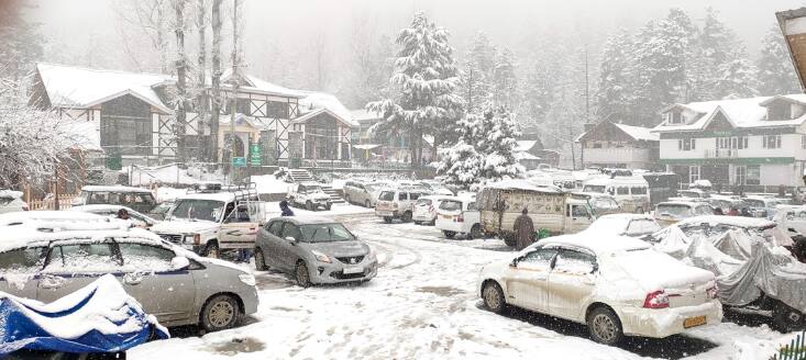 Snow-clad vehicles