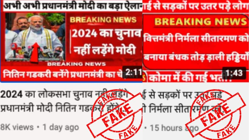 India cracks down on six YouTube channels spreading fake news about PM Modi, union ministers, elections