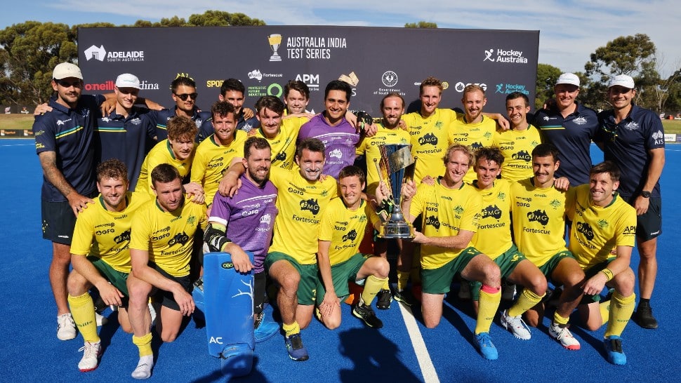 World no 1 ranked team  Australia will be overwhelming favorites to win the World Cup this year. In the 2018 edition, Australia had finished with bronze medal after losing to Netherlands in th penalty shootout. (Source: Twitter)