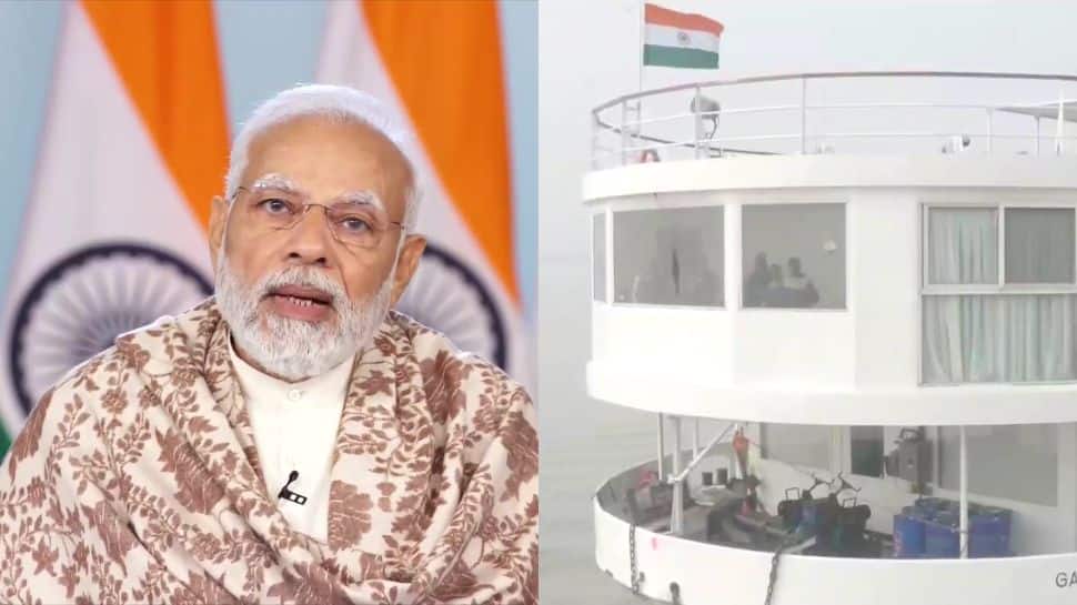 ‘MV Ganga Vilas has a lot beyond your imagination’: PM Modi flags off world’s longest luxury cruise in Varanasi