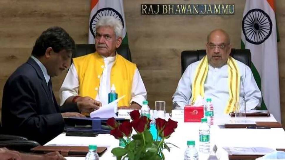 Amit Shah chairs high-level meeting, reviews security situation in Jammu and Kashmir