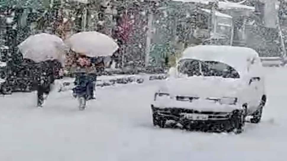 Kashmir at Standstill: Avalanche warning issued; Snowfall forces flights cancellation, highway closure