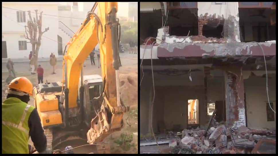 Rajasthan RPSC paper leak case: JDA continues demolition of key accused&#039;s house in Jaipur