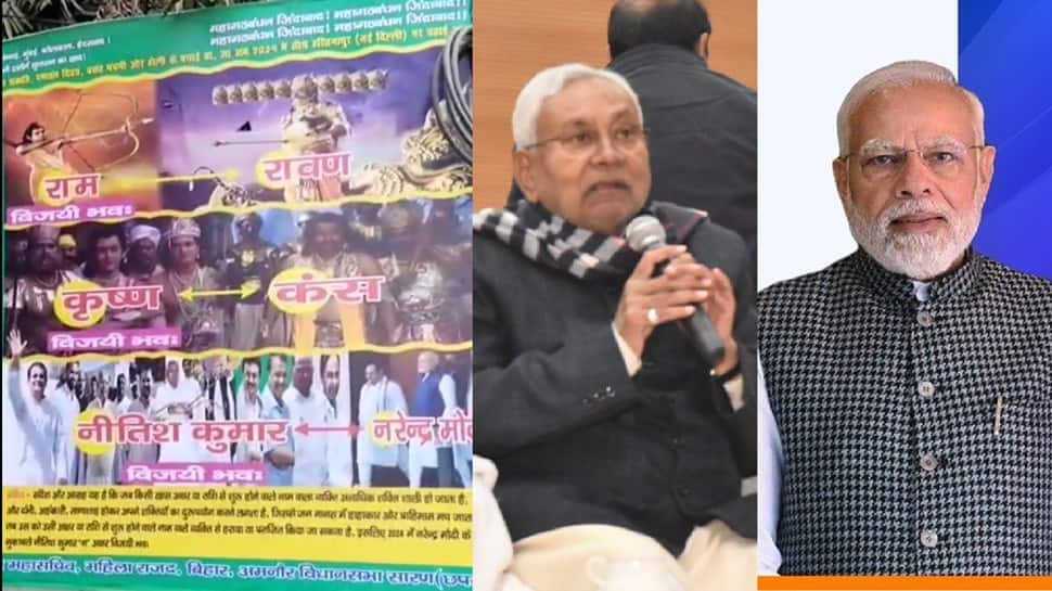 RJD poster compares PM Narendra Modi to Ravana, Kansh; BJP hits back