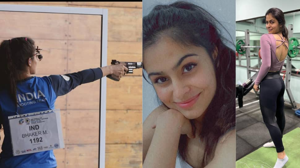 Manu Bhaker, who TOPPED national shooting trials in 25m, is BEAUTIFUL and extremely talented, check pics from Instagram