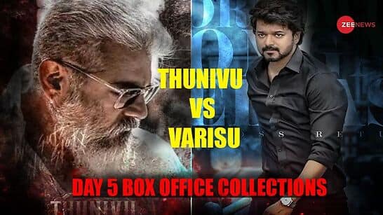 Thunivu vs Varisu Box Office Collections Day 5 India, Worldwide: Thalapathy Vijay or Superstar Ajith, who is winning the battle? Check here