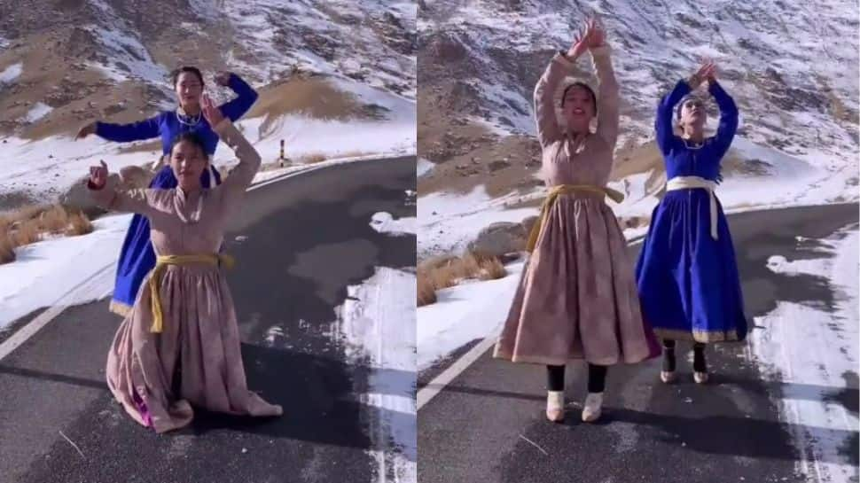 Ladakh women grace internet with moves on Ghodey Pe Sawar, video goes viral - Watch 