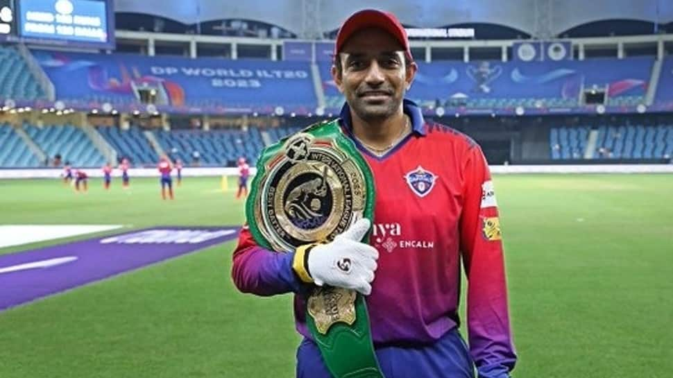 ILT20: Robin Uthappa becomes 1st player to receive ‘Green Belt’ after half-century for Dubai Capitals but fans ask is it cricket of WWE