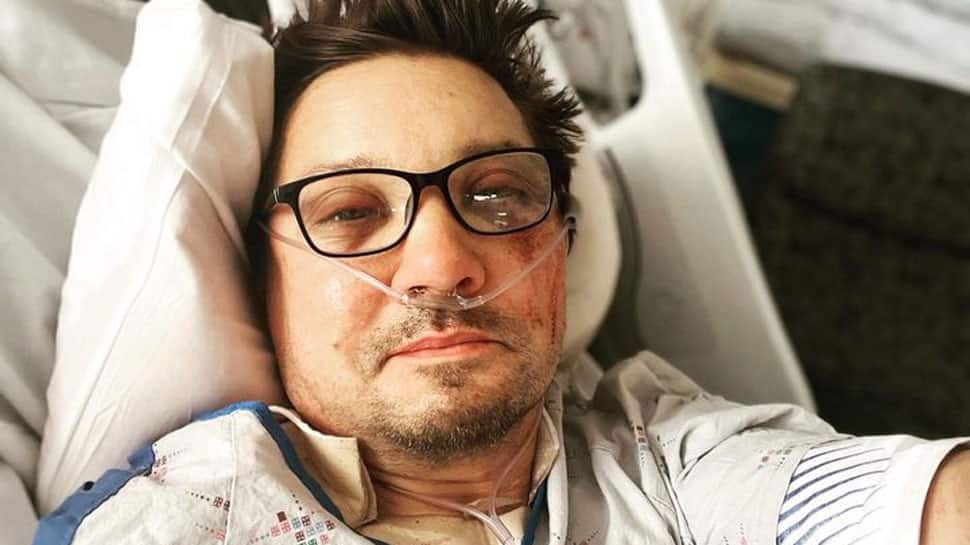 Jeremy Renner shares pic of snowy home from hospital, says he misses his happy place
