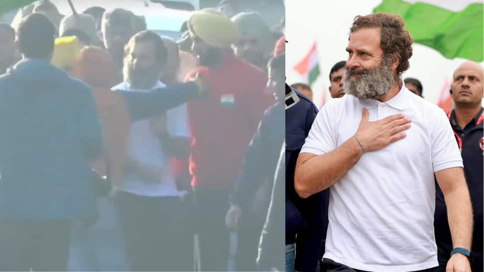 &#039;He was a bit over-excited&#039;: Rahul Gandhi after man tries to hug him during Bharat Jodo Yatra