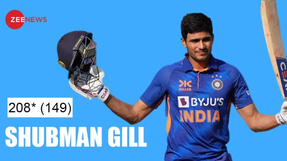 &#039;Double ton&#039; man Shubman Gill BREAKS Sachin Tendulkar&#039;s RECORD, read his TOP MILESTONES achieved during IND vs NZ 1st ODI