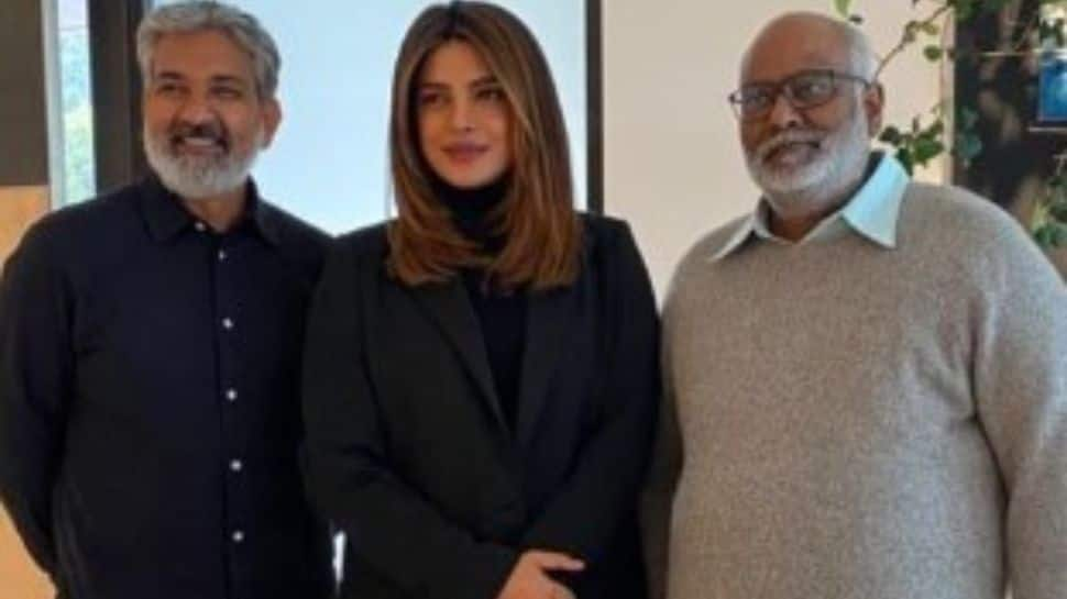 Priyanka Chopra attends ‘RRR’ screening in Los Angeles with SS Rajamouli and MM Keeravani- See Pics 