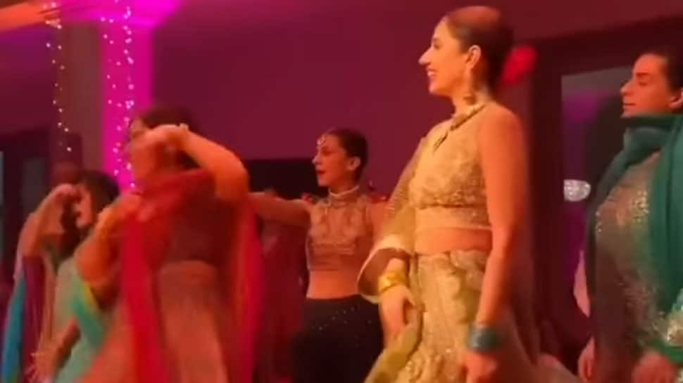 Pakistani actress Mahira Khan’s unseen wedding dance on ‘Husn Hai Suhana’ goes viral – Watch