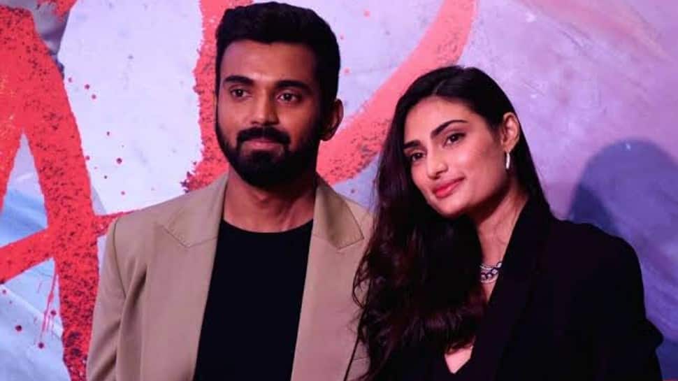 Team India batter KL Rahul is set to marry Bollywood star Athiya Shetty in Khandala on Monday (January 23). Athiya is the daughter of Bollywood actor Suniel Shetty. (Source: Twitter) 