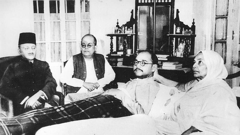 Netaji Subhas Chandra Bose with family