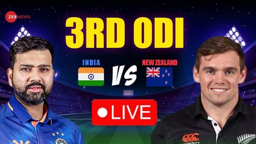 NZ 295 (41.2) IND VS NZ, 3rd ODI Highlights and scorecard India