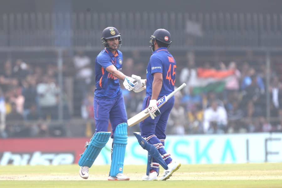 Gill-Rohit opening partnerships in ODIs