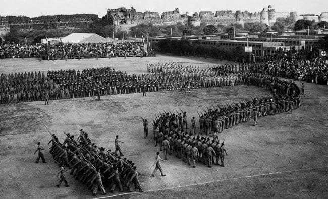 The first Republic Day Parade