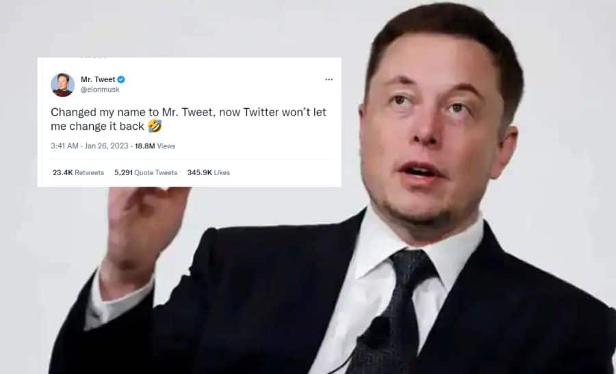 Elon Musk Changes his Twitter Handle Name to &#039;Mr. Tweet&#039;, Netizens React With Hilarious Memes