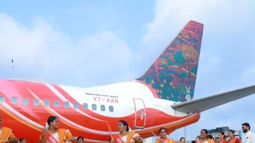 Air India Express Unveils New Tail Art for Boeing 737 Aircraft Created at Kochi-Muziris Biennale