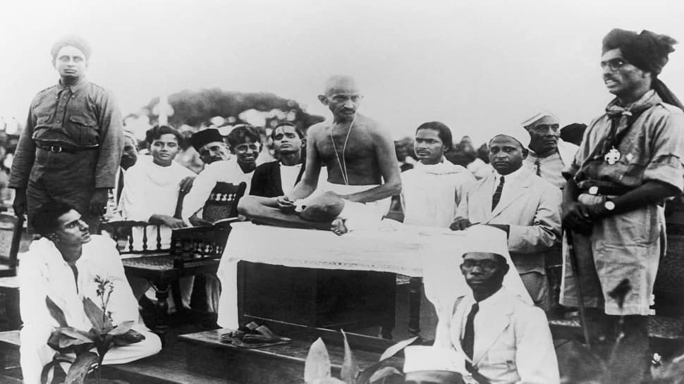 Circa 1915: Gandhiji in Madras