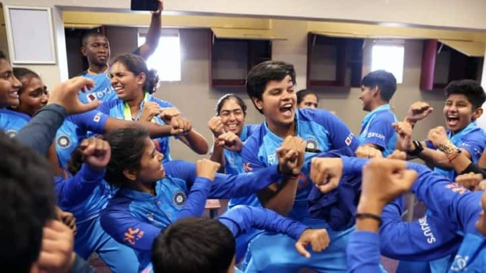 WATCH: India Women U19 Stars Celebrate World Cup Triumph on &#039;Kala Chashma&#039; Song