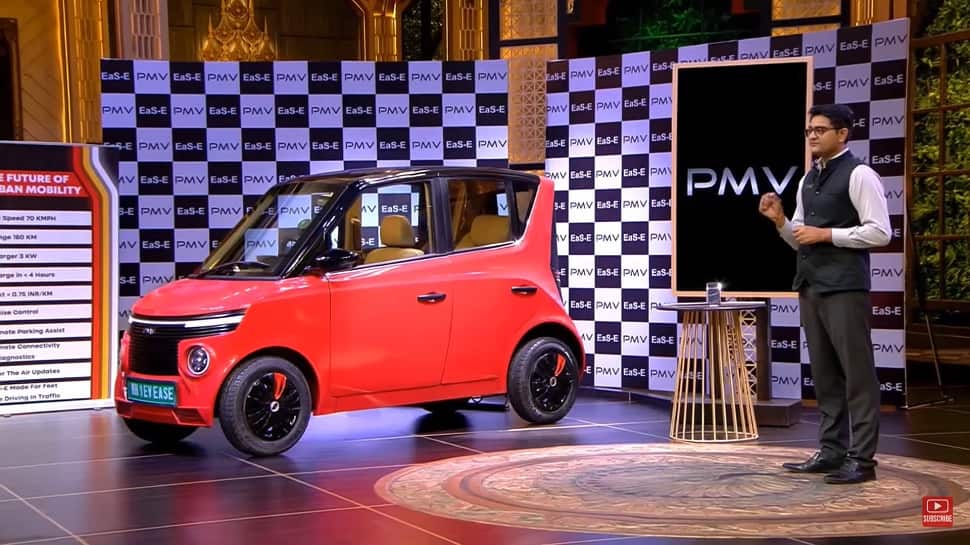 Meet Shark Tank-Fame PMV Eas-E, India’s Cheapest Electric Car: Know All About the EV