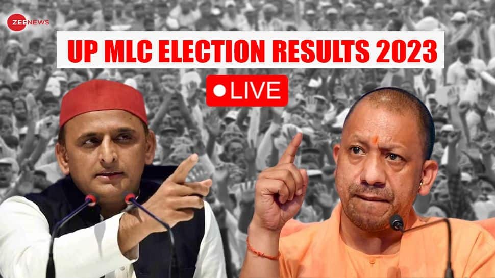 Live Updates UP MLC Election Results 2023 BJP Defeats Samajwadi