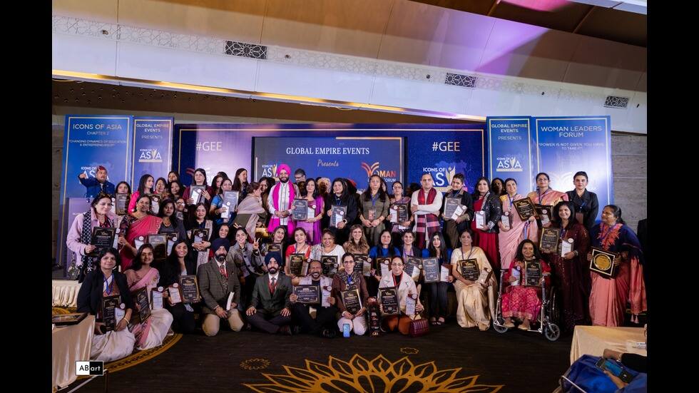 WOMAN LEADERS FORUM &amp; ICONS OF ASIA Powered by Global Empire Events, 20th December 2022 India