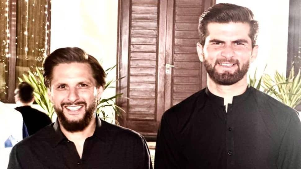 WATCH: Shahid Afridi Coaches Son-in-law Shaheen Shah Afridi to hit Sixes Ahead of Marriage with Daughter