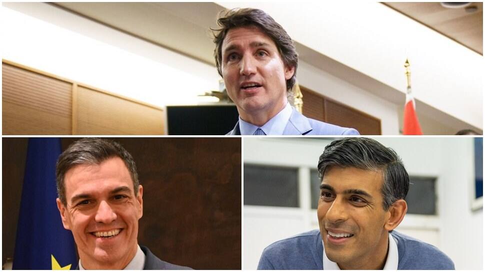 Justin Trudeau Ranked 7th; Rishi Sunak at 10th Spot