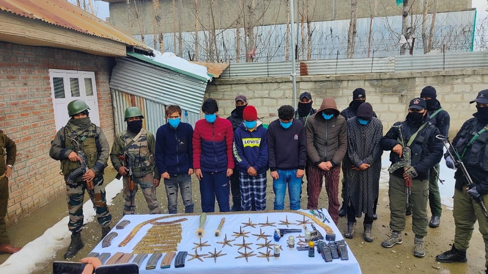  J&amp;K: Jaish-e-Mohammed Terror Module Busted in Kulgam, Six Arrested