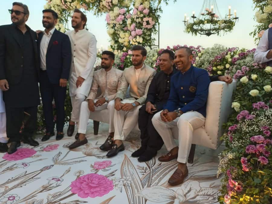 shahid afridi wedding pics