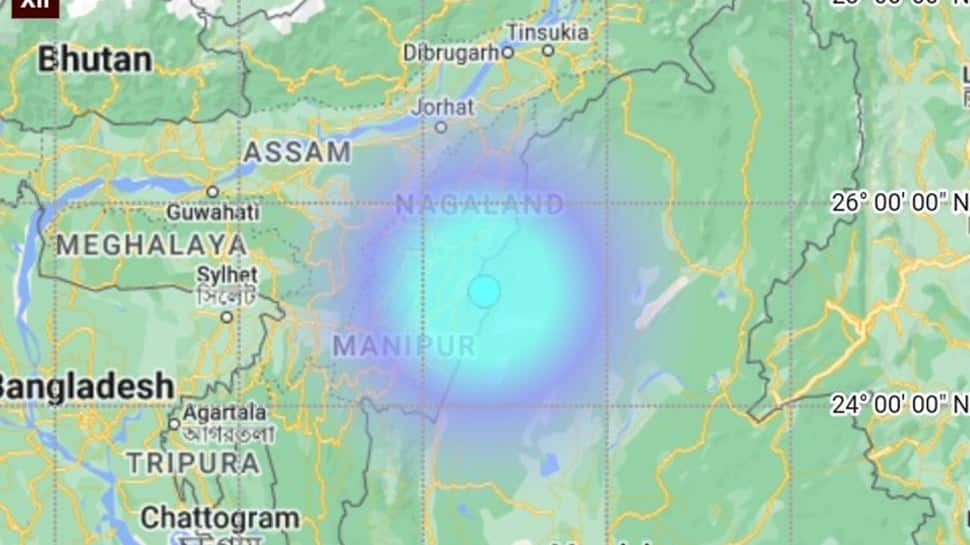 Earthquake in Manipur: Tremors of Magnitude 4.0 Strike Ukhrul