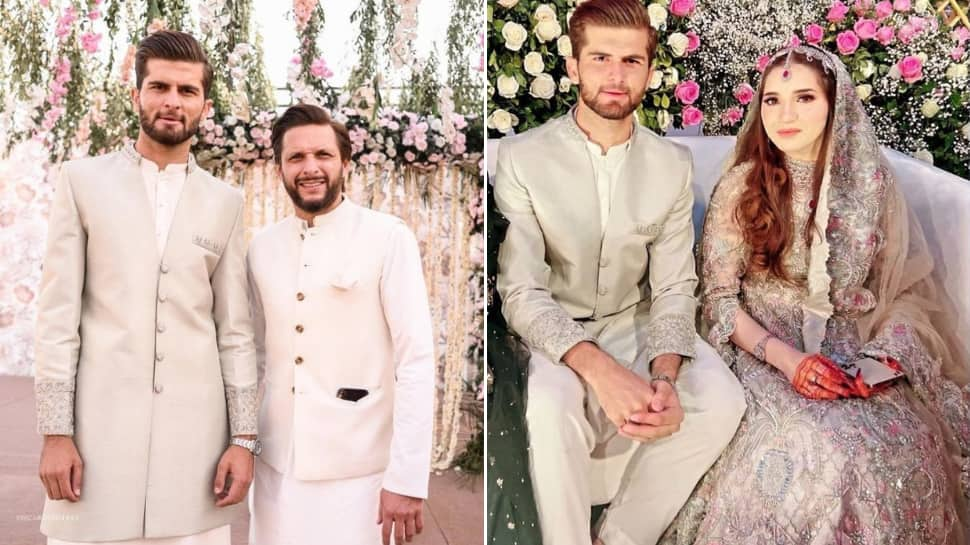 Shaheen Afridi Kisses his Bride Ansha, Father Shahid Afridi Pens Emotional Note, Check Post Here