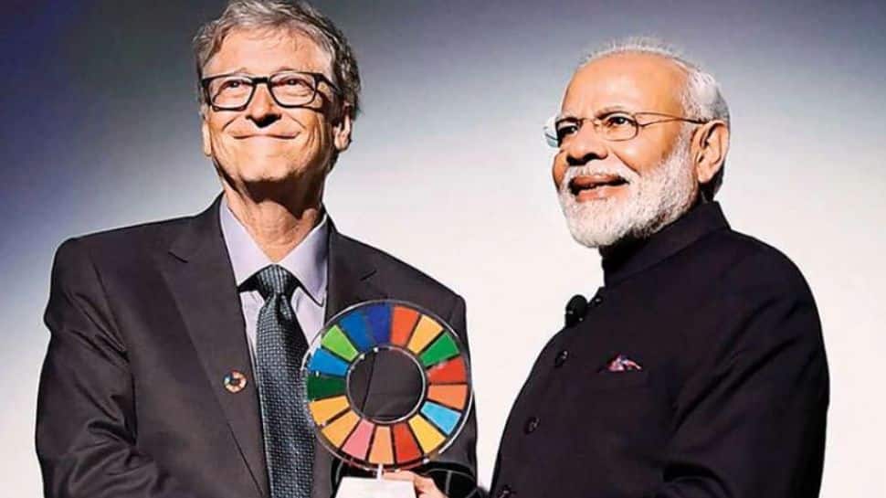 &#039;Superb&#039;: PM Narendra Modi Reacts to Bill Gates Making Roti in Viral Video