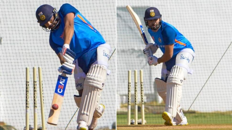 IND vs AUS: Rohit Sharma Sweats it out in Training Session Ahead of Nagpur Test, See PICS Here