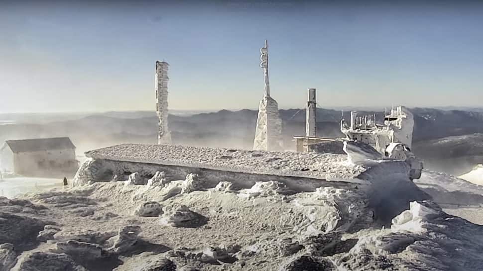 Arctic Blast: Brutal Cold Frissons Les États-Unis et le New Hampshire enregistrent un refroidissement éolien de moins 78 degrés Celsius |  Nouvelles du monde