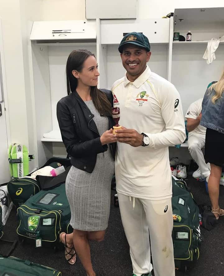 Rachel McLellan - Usman Khawaja