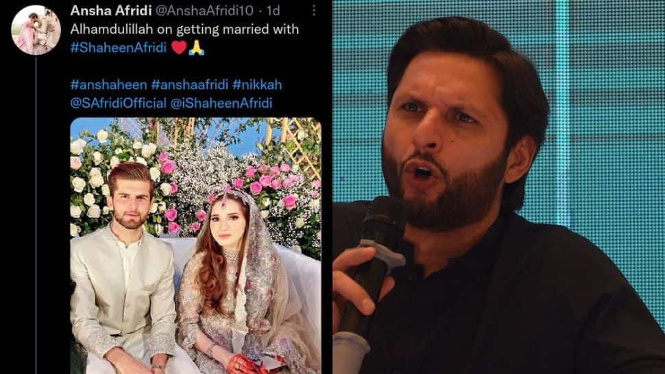 Shahid Afridi Flags Daughter Ansha Afridi&#039;s Fake Account on Twitter, says his Daughters are not on Social Media