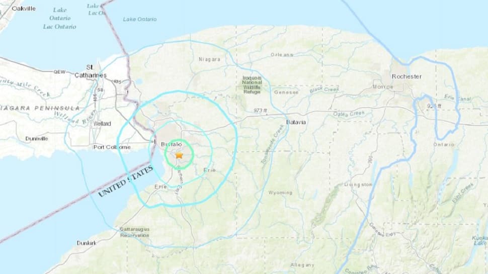 US Earthquake of Magnitude 3.8 Jolts Buffalo, New York World News