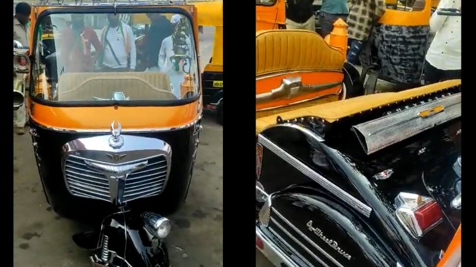 &#039;Amrit Vahan&#039;: Internet Reacts to Viral Video of Autorickshaw Designed Like Luxury car 