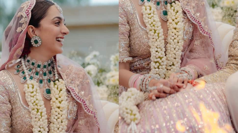 Kiara Advani- The Stunning Bride