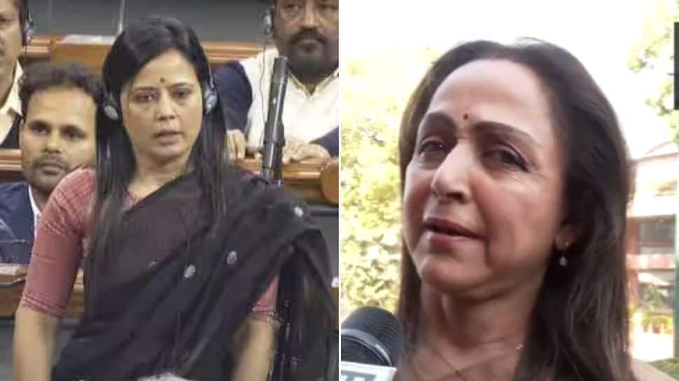 &#039;Should Control Their Tongue&#039;: BJP&#039;s Hema Malini on TMC MP Mahua Moitra&#039;s Offensive Remark in Lok Sabha