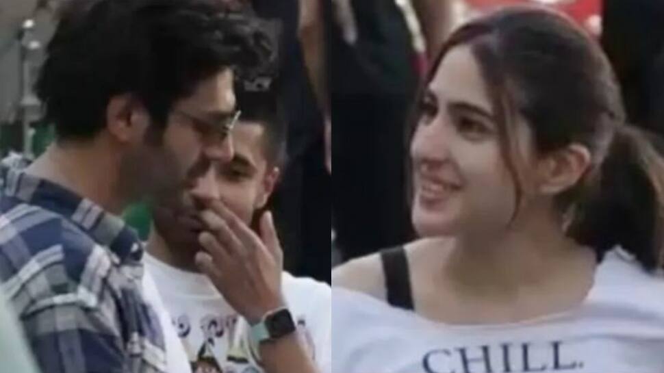 Kartik Aaryan, Sara Ali Khan Papped Together Amid Valentine&#039;s Week, Fans Cannot Keep Calm