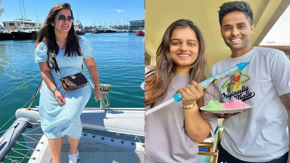 Suryakumar Yadav or SKY is married to Devisha Shetty, who is a trained classical dancer. (Source: Twitter)