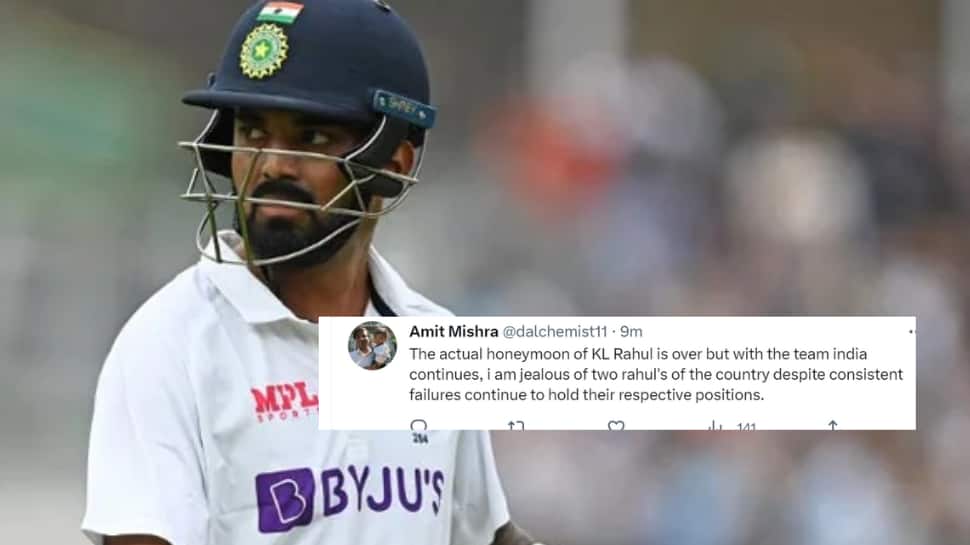 &#039;KL Rahul&#039;s Honeymoon Period Is Now Over&#039;, India Opener Gets Brutally Trolled After Getting Out Cheaply in IND vs AUS 1st Test