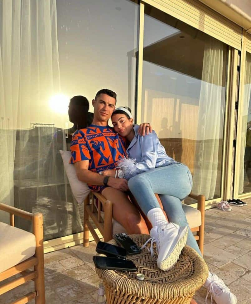 Ronaldo and Georgina