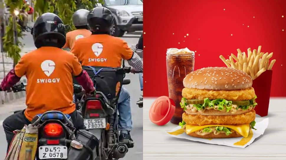 Unbelievable! Man Gets Swiggy Order From McDonald&#039;s in 10 Seconds in Bengaluru - Watch Viral Video