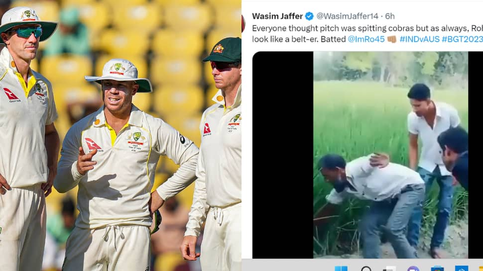 &#039;Everyone Thought...&#039;, Wasim Jaffer Trolls Australians With Hilarious Meme While Praisng Rohit Sharma&#039;s Century